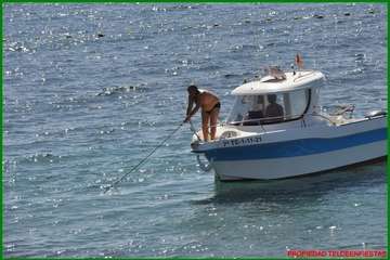 La playa de Ojos de Garza celebra el día grande de sus fiestas con misa y procesión/Agustin Cabrera/TF.